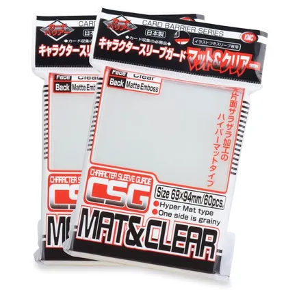 Card Barrier Character Sleeve Matte & Clear (60 pack)